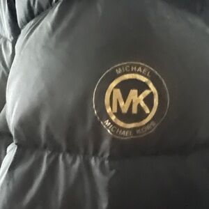Michael Kor black light weight puffer coat